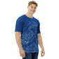 Waves Dark Blue Men's t-shirt