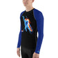 Dark Blue Hockey Men's Rash Guard