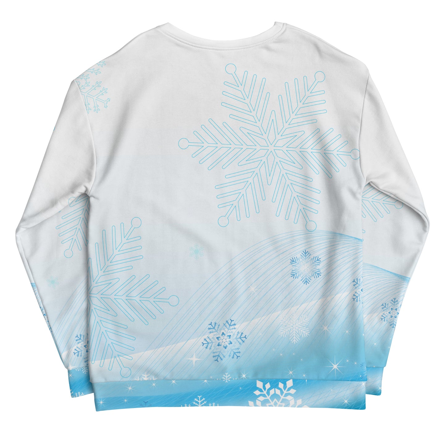 Blue Winter Fox Unisex Sweatshirt