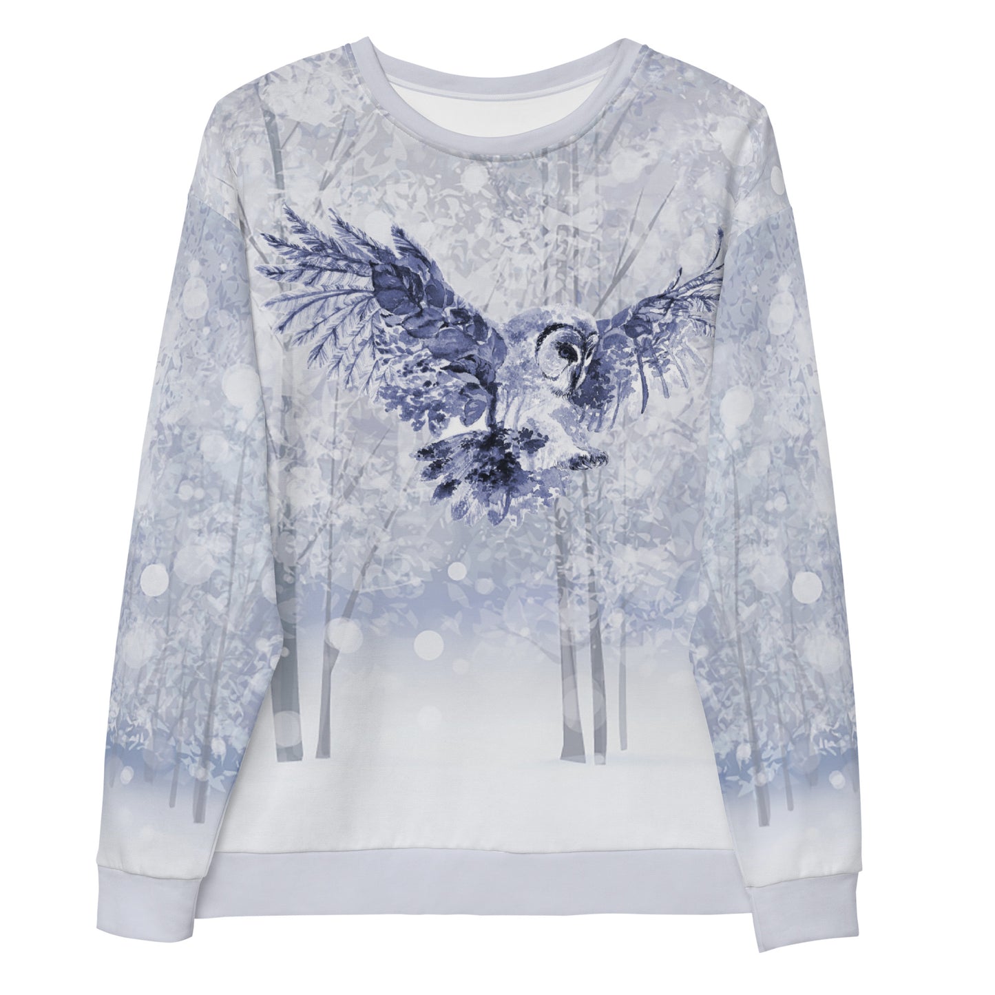 Winter Owl Women Sweatshirt