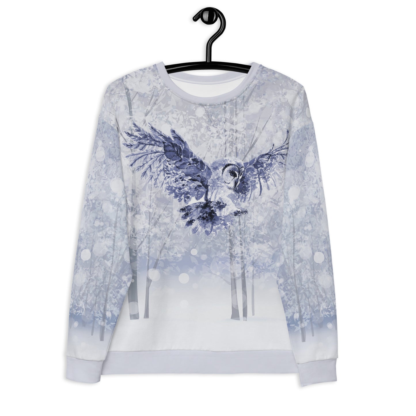 Winter Owl Women Sweatshirt