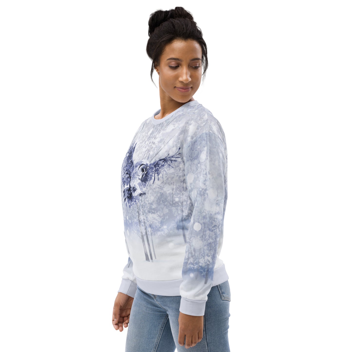 Winter Owl Women Sweatshirt