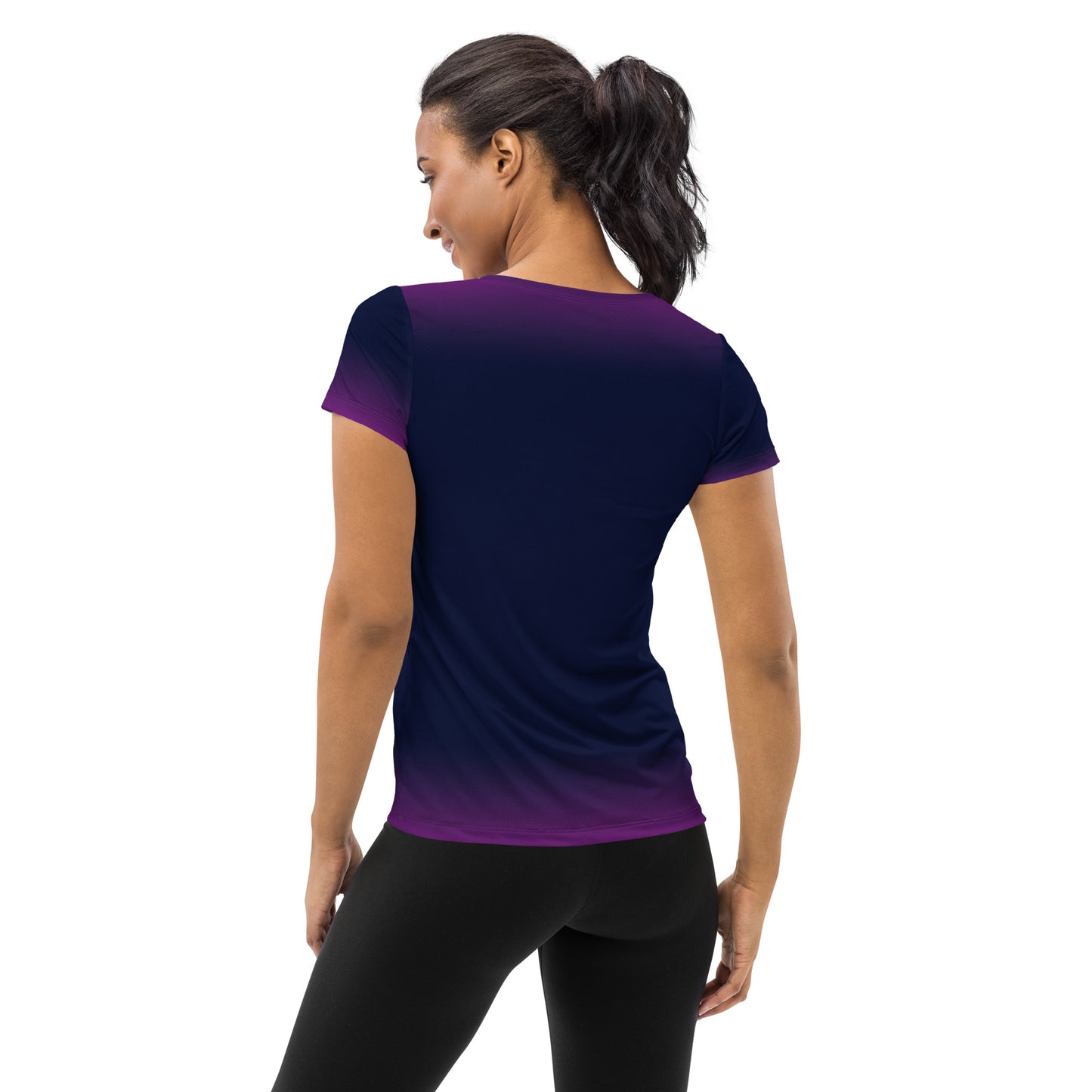 Purple Koi Women's Athletic T-shirt