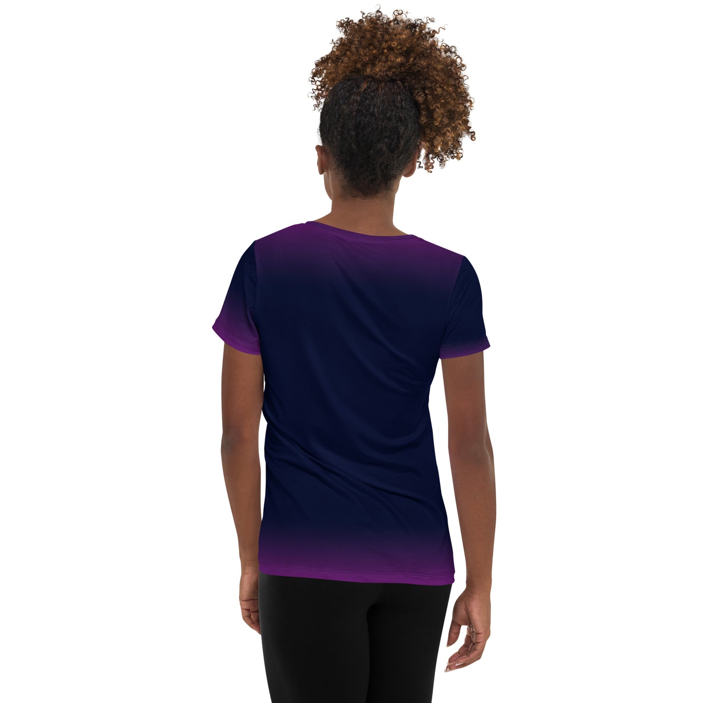 Purple Koi Women's Athletic T-shirt