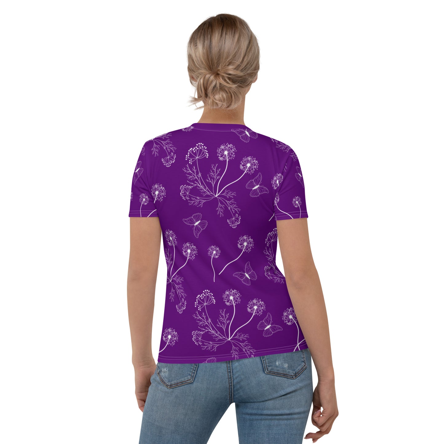 Purple Dandelions 2 Women's T-shirt