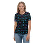Black Rainbow Anchors Women's T-shirt