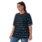 Black Rainbow Anchors Women's T-shirt