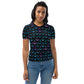 Black Rainbow Anchors Women's T-shirt
