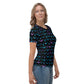 Black Rainbow Anchors Women's T-shirt