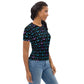 Black Rainbow Anchors Women's T-shirt