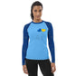 Ukraine Hearts Women's Rash Guard