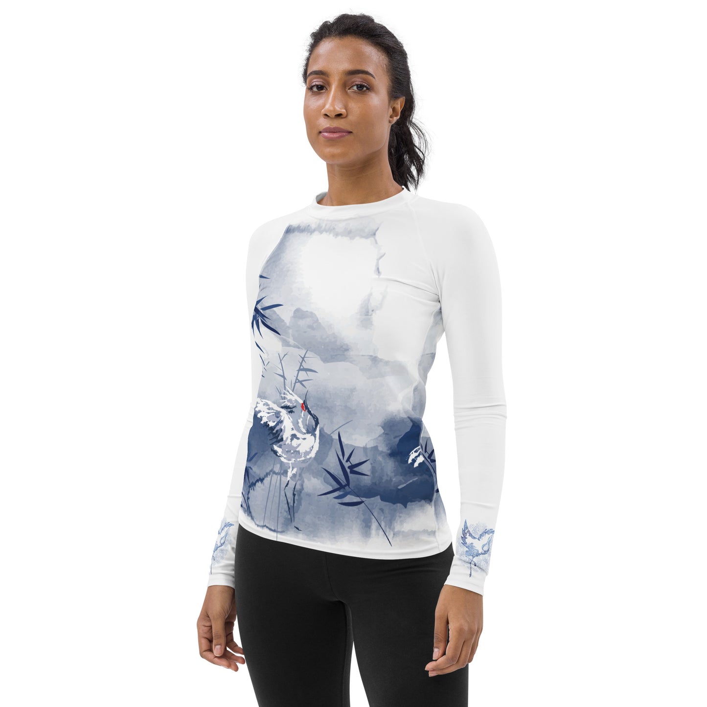 Blue Crane Women's Rash Guard