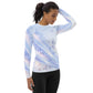 Snowflakes Women's Rash Guard - in stock