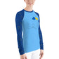 Ukraine Hearts Women's Rash Guard