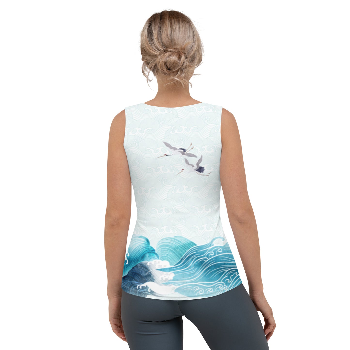 Waves & Cranes Women's Tank Top