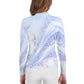 Snowflakes Youth Rash Guard