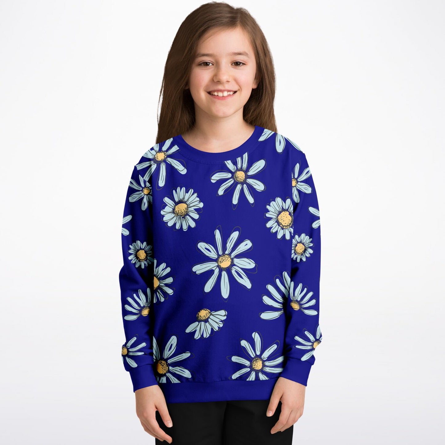 Bright Daisies Kids sweatshirt (4 variants)