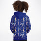 Blue Gymnastics Girl Kids Hoodie