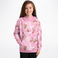 Pink Butterflies Kids Hoodie