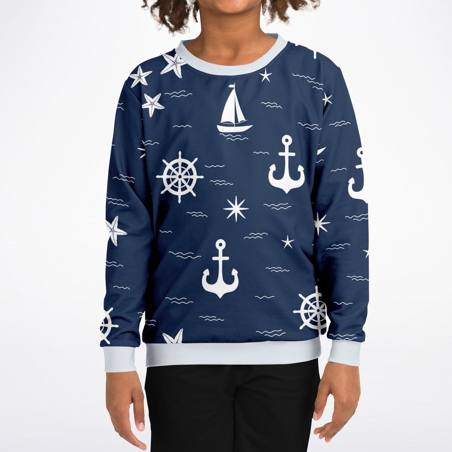 Blue Marine Kids Sweatshirt