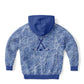 Blue Ice Hockey Kids Hoodie