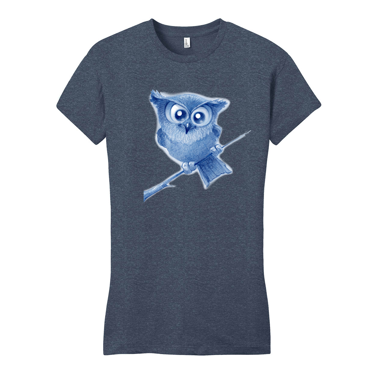 Blue Owl Women Fitted T-Shirt