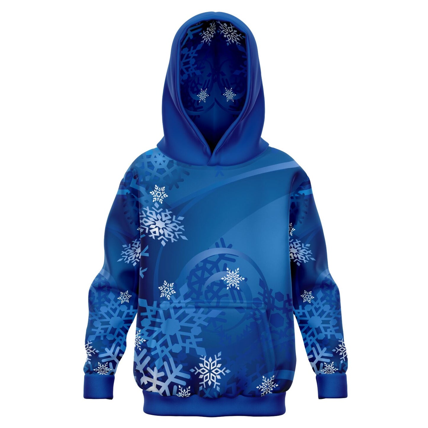 Blue Snowflakes Kids Hoodie - 2 options