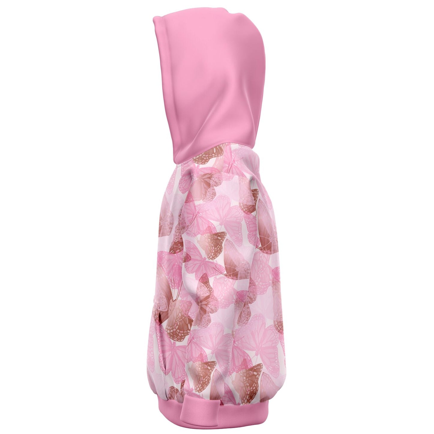 Pink Butterflies Kids Hoodie