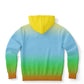 Village Fence Colorful Hoodie Unisex