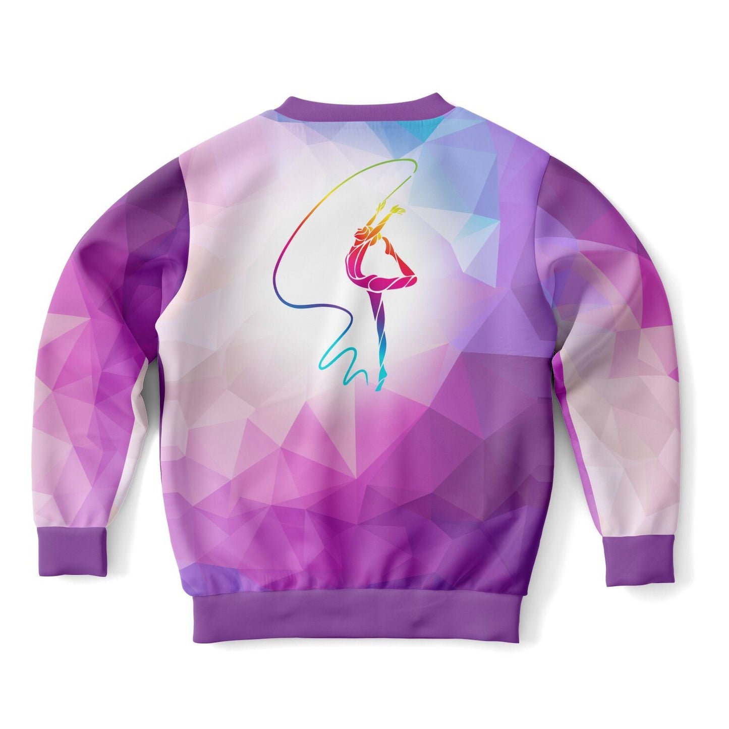 Purple Gymnast Girl Sweatshirt