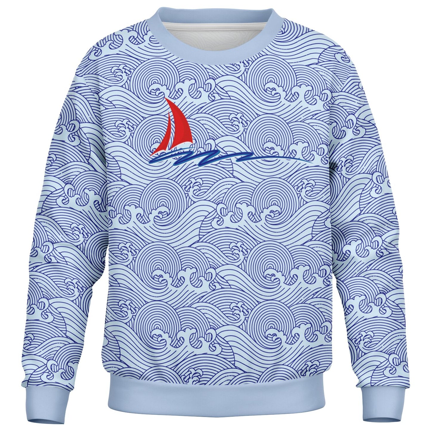 Waves & Ships Kids Sweatshirt (4 variants)