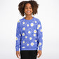 Blue Daisies Kids Sweatshirt