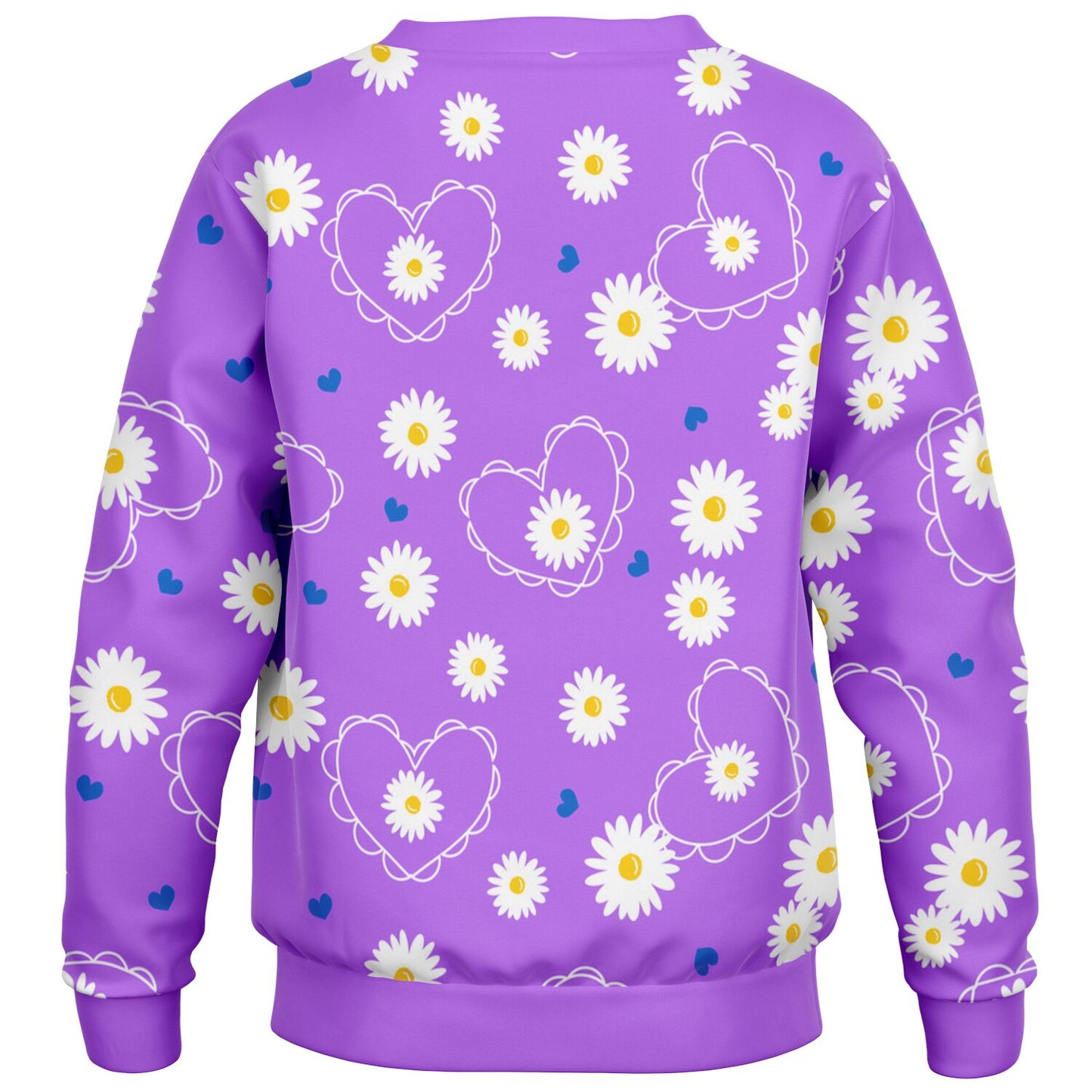 Daisies and Hearts Kids Sweatshirt