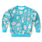 Easter Blue Kids Sweatshirt