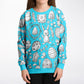 Easter Blue Kids Sweatshirt