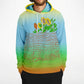 Village Fence Colorful Hoodie Unisex