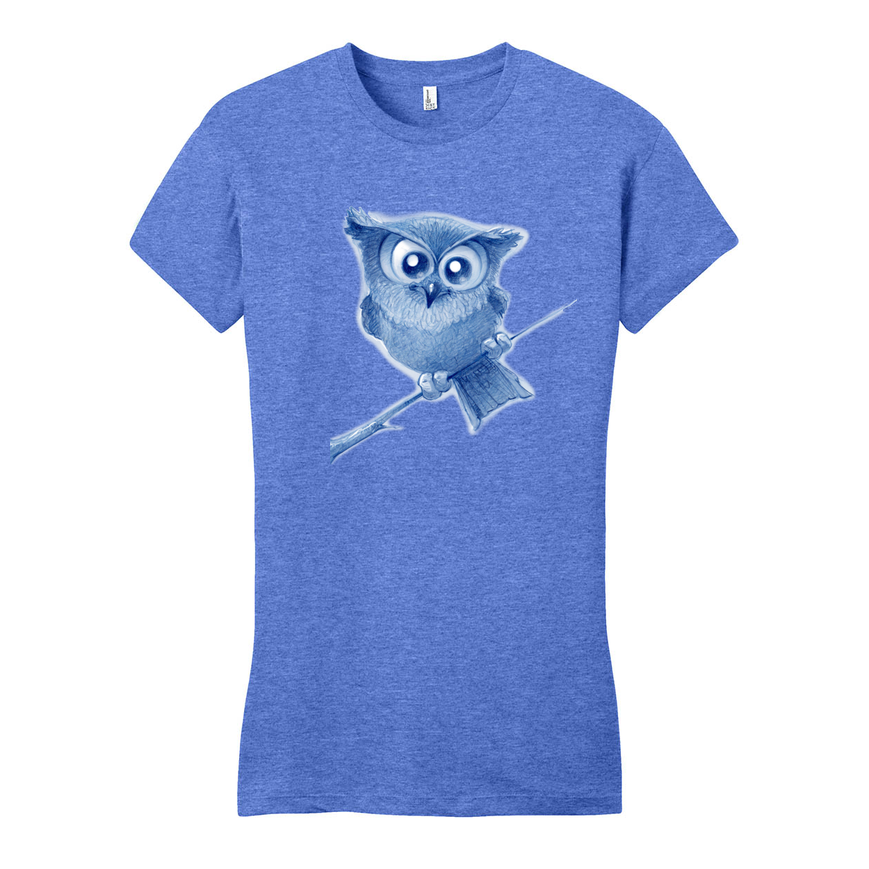 Blue Owl Women Fitted T-Shirt