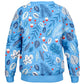 Blue Winter Kids Sweatshirt