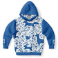 Blue Animals II Kids Hoodie