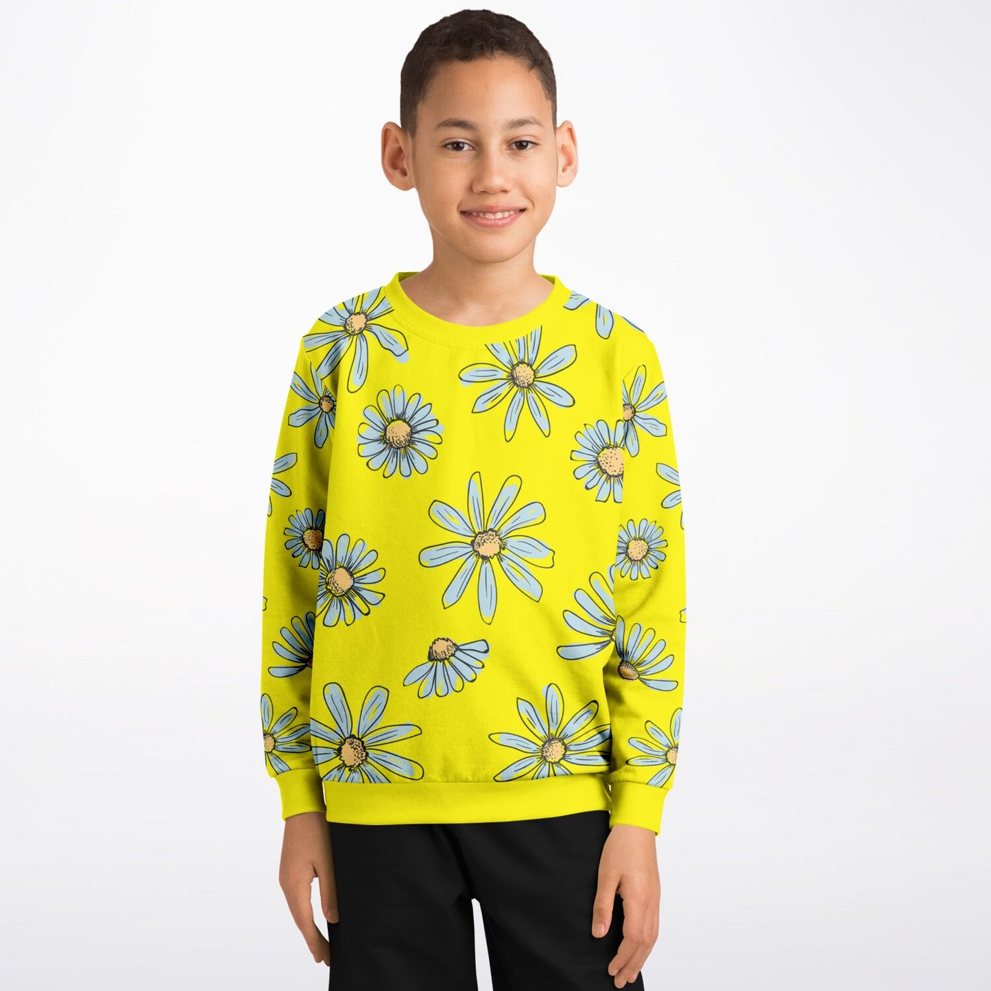 Bright Daisies Kids sweatshirt (4 variants)