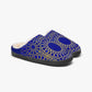 Blue Geometric Pattern 1Bedroom Slippers