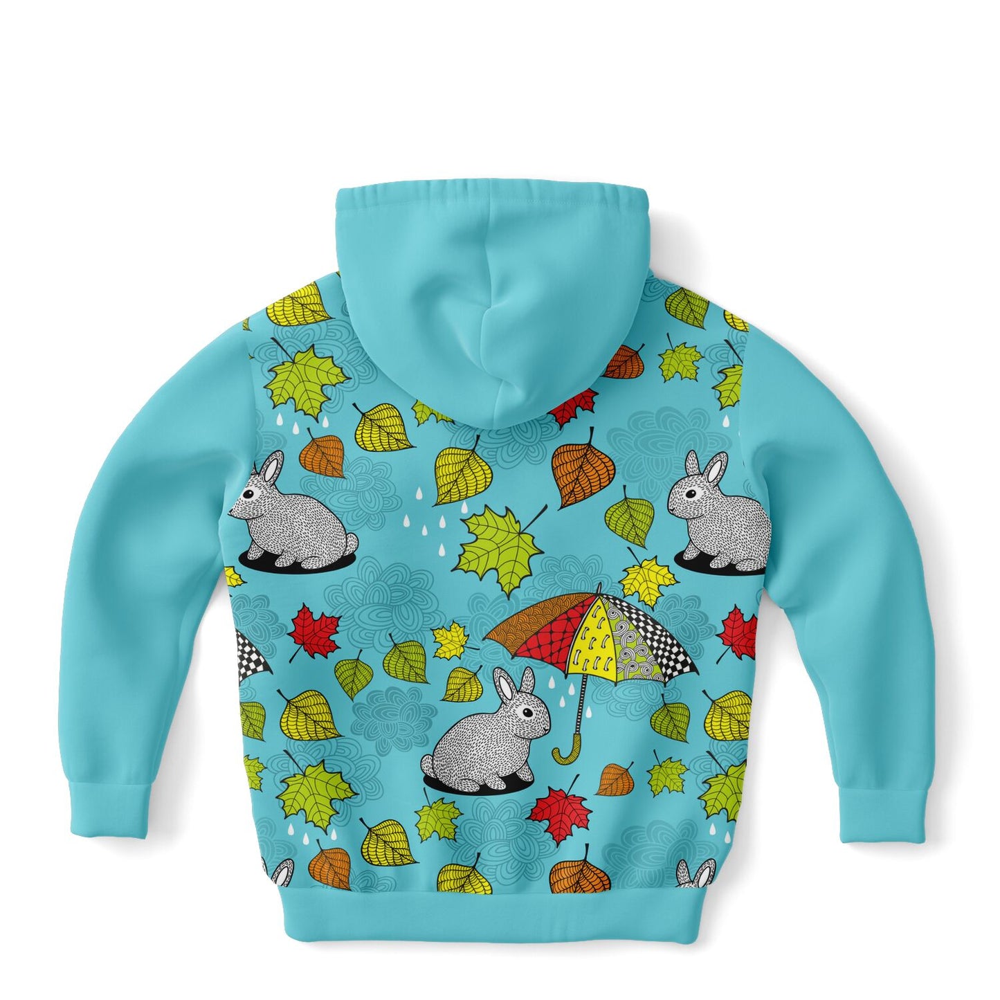 Blue Animals Kids Hoodie