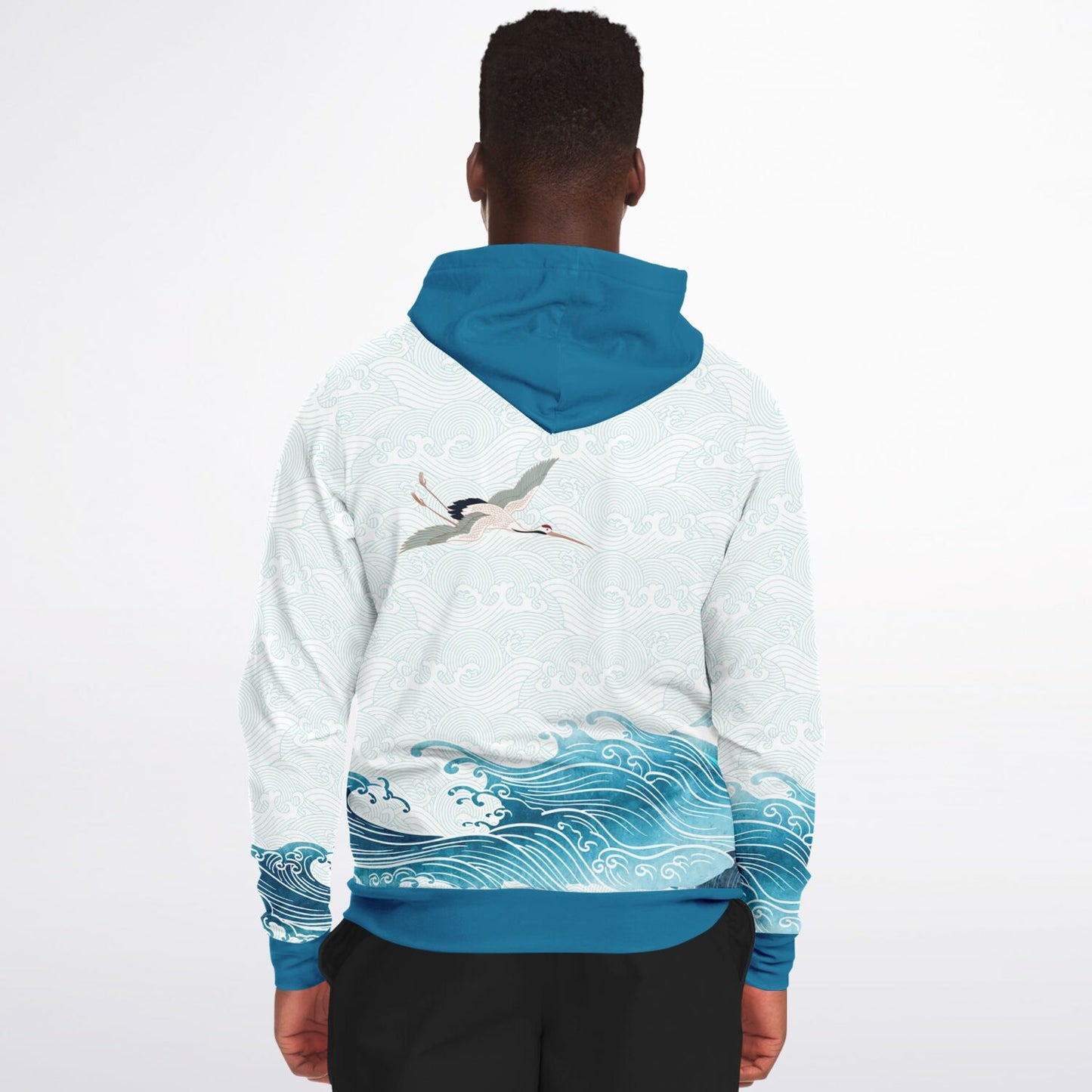 Waves & Cranes Zip Hoodie Unisex (3 variants)