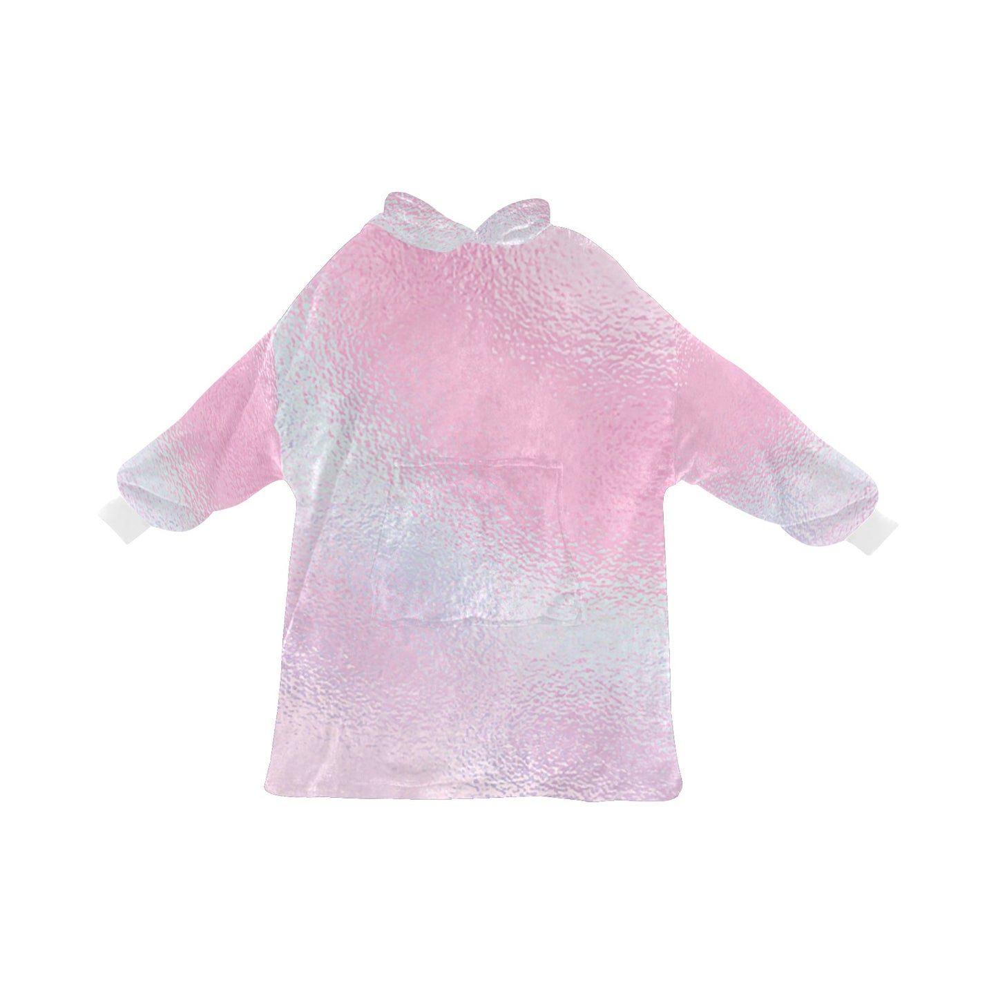 Pink Glass Blanket Hoodie for Women