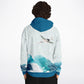 Waves & Cranes Pullover Hoodie Unisex (3 variants)