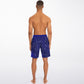 Math 2 Blue Men's Board Shorts