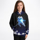 Dark Blue Hockey Kids Hoodie