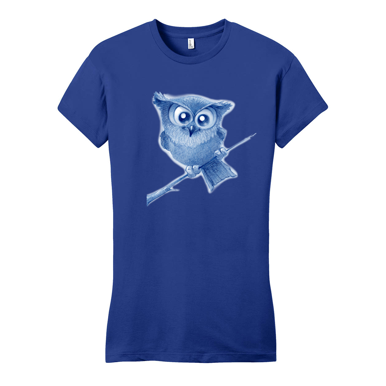 Blue Owl Women Fitted T-Shirt