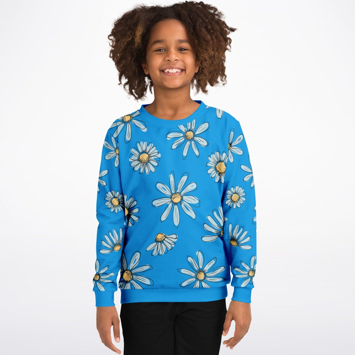 Bright Daisies Kids sweatshirt (4 variants)