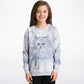 Winter Cat Kids Sweatshirt